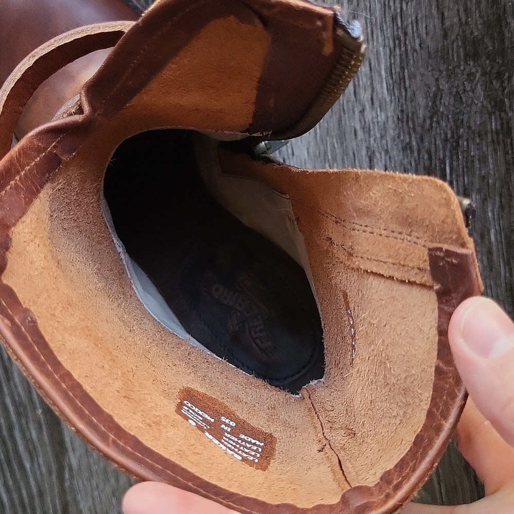 NEW Freebird Baker Cognac Boots NIB size 9 - Picture 10 of 14